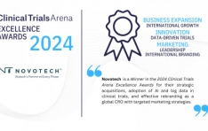 Novotech Recognized for Excellence in Business Expansion, Innovation, and Marketing at the 2024 Clinical Trials Arena Excellence Awards