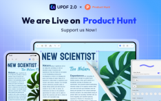 UPDF, Product Hunt�� iOS ���� ��á� �������������е�� ������ PDF ���� �� AI ���� ��� ��� ����